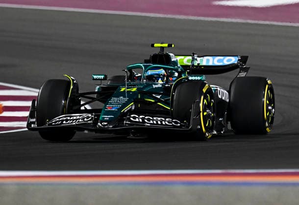 F1 Grand Prix of Qatar 2025 Sprint Race Aston Martin driver Fernando Alonso of Spain competes during the Sprint race of the Formula One Qatar Grand Prix at Lusail International Circuit in Lusail, Qatar, on November, 29,2025. The Formula 1 Qatar Grand Prix will be held on 30 November 2025 DOHA Qatar Copyright: xNOUSHADxTHEKKAYILx