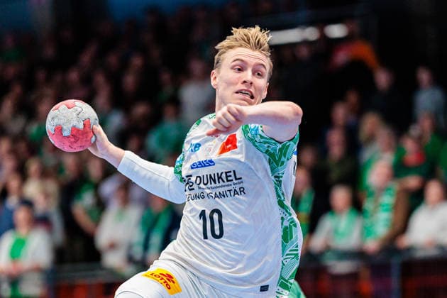 Gisli Thorgeir Kristjansson SC Magdeburg, 10 GER, GWD Minden vs SC Magdeburg, Handball, 1 Bundesliga, Matchday 14, Season 2025 2026, 29 11 2025 GER, GWD Minden vs SC Magdeburg, Handball, 1 Bundesliga, Matchday 14, Season 2025 2026, 29 11 2025 Luebbecke Copyright: xEibner-Pressefoto JanxRollingerx EP_JSK
