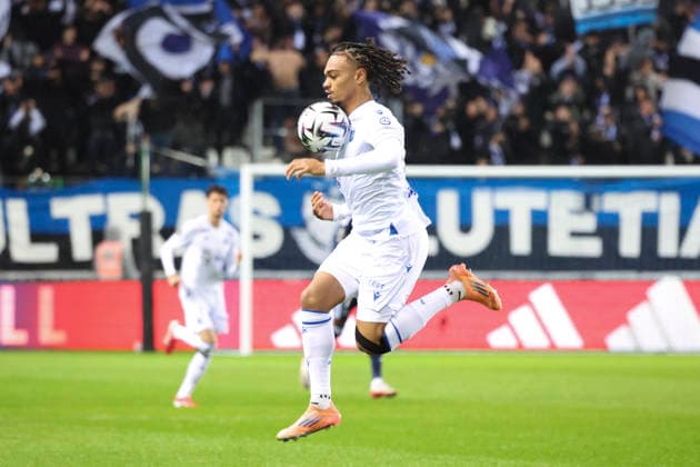 FOOTBALL : Paris FC Vs AJ Auxerre - Ligue 1 - 29 11 2025 Sekou Mara (AJ Auxerre) ParisFrance  Copyright: xMichaelxBaucherx