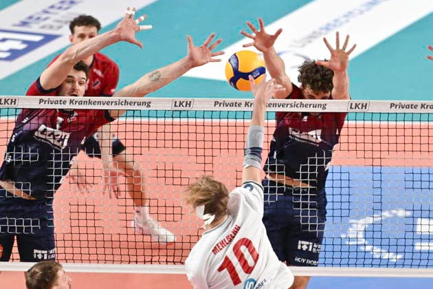 Volleyball, 1st BL, SVG Lüneburg - SV Warnemünde
