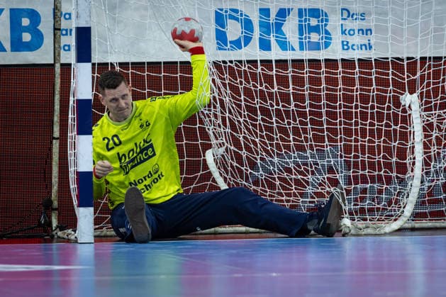 DAIKIN HBL SG Flensburg Handewitt vs VfL Gummersbach 29 11 25 Kevin Møller Nr 20, SG Flensburg Handewitt DAIKIN HBL SG Flensburg Handewitt vs VfL Gummersbach, GP JOULE Arena on 29 11 25 Copyright: xBEAUTIFULxSPORTS MarioxM.xKobergx