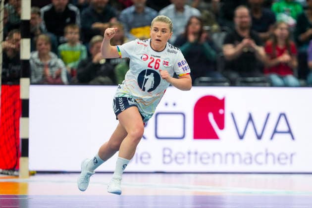 Women s Handball World Championship 2025 Kazakhstan Norway Trier, Germany 20251129 Norway s Emilie Margrethe Hovden during the group stage match in the Women s Handball World Championship between Kazakhstan and Norway in the SWT Arena Photo Beate Oma Dahle NTB Trier Germany EDITORIAL USE ONLY RESTRICTED USE FOR BETTING COMPANIES  Copyright: xBeatexOmaxDahlex xNTBx