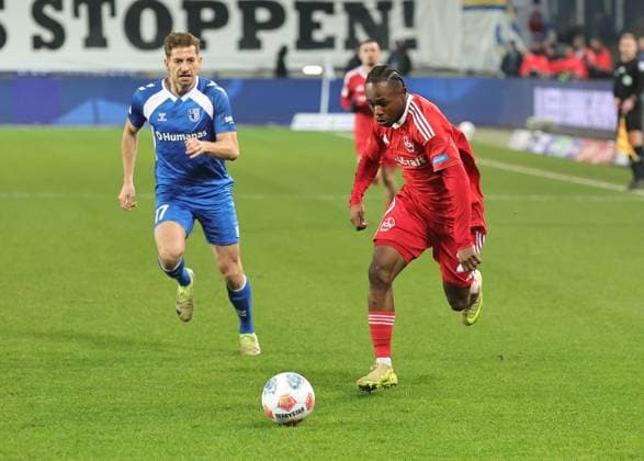 29 11 2025 Soccer Season 2025 2026 2 Soccer Bundesliga 14 Matchday 1 FC Magdeburg FCM 1 FC Nuremberg FCN Club Sportfoto Zink DaMa xdaxmax DFL regulations prohibit any use of photographs as image sequences and or quasi video only for editorial use Alexander Nollenberger 17, 1 FC Magdeburg FCM Mohamed Ali Zoma 23, 1 FC Nuremberg FCN