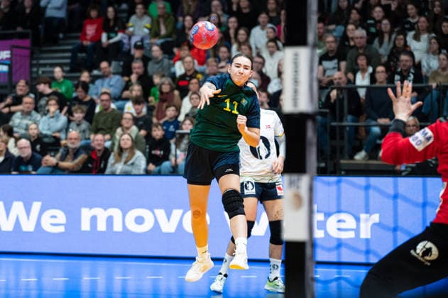 ZVYAGINA Zlata (11 Kazakhstan) takes a shot at goal during the IHF Women s Handball World Championship, WM, Weltmeisterschaft game between Kazakhstan and Norway at the SWT Arena in Trier, Germany Copyright: xMartinxPitschx xSPPx Sportspressphoto_SPR67231