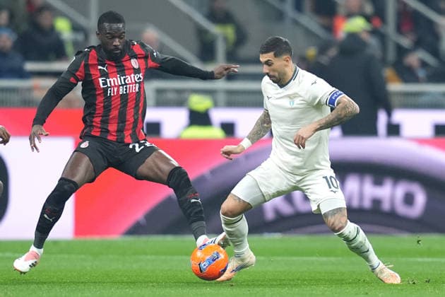 Football, Italy, AC Milan - Lazio Roma