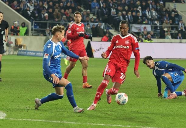 29 11 2025 Soccer Season 2025 2026 2 Soccer Bundesliga 14 Matchday 1 FC Magdeburg FCM 1 FC Nuremberg FCN Club Sportfoto Zink DaMa xdaxmax DFL regulations prohibit any use of photographs as image sequences and or quasi video only for editorial use Philipp Hercher 27, 1 FC Magdeburg FCM Pape Demba Diop 20, 1 FC Nuremberg FCN