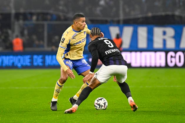 FOOTBALL : Olympique de Marseille VS Toulouse FC - Ligue 1 McDonald s - 29 11 2025 Mason Greenwood (OM) - Ligue 1 McDonald™s match between Olympique de Marseille and Toulouse Football Club on November 29, 2025 at the Orange Velodrome Stadium in Marseille. MarseilleFrance  Copyright: xWilliamxCannarellax