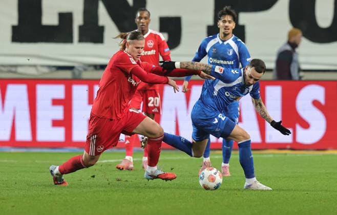 29 11 2025 Soccer Season 2025 2026 2 Soccer Bundesliga 14 Matchday 1 FC Magdeburg FCM 1 FC Nuremberg FCN Club Sportfoto Zink DaMa xdaxmax DFL regulations prohibit any use of photographs as image sequences and or quasi video only for editorial use Artem Stepanov 11, 1 FC Nuremberg FCN Falko Michel 21, 1 FC Magdeburg FCM
