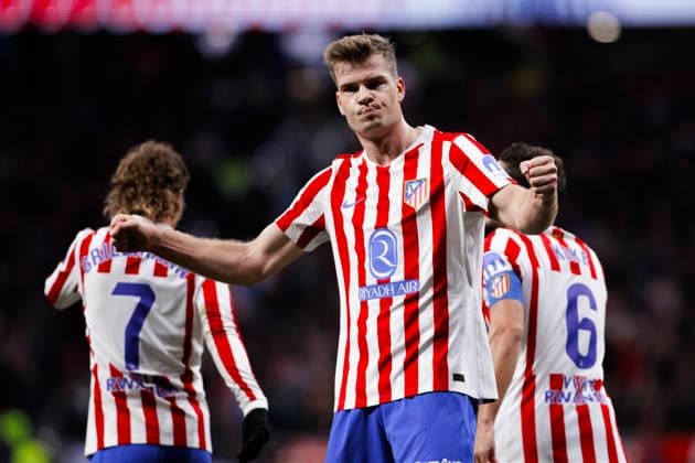 LA LIGA EA Sports - Atletico de Madrid vs Real Oviedo MADRID,SPAIN - 29 November:Alexander Sorloth of Atletico de Madrid celebrates a goal during the La Liga 2025 26 match between Atletico de Madrid and Real Oviedo at Riyadh Air Metropolitano Stadium. (Photo by Guille Martinez f22photo) Madrid Riyadh Air Metropolitano Stadium Spain Copyright: xGuillermoxMartinezx