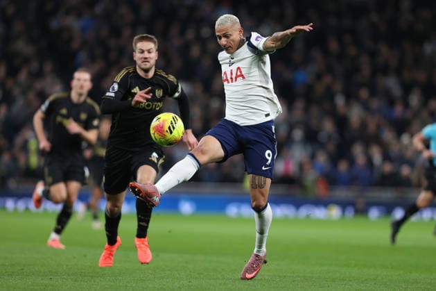 Tottenham Hotspur gegen Fulham 29. November 2025 London Premier League Fußball Tottenham Hotspur gegen Fulham Richarlison von Tottenham Hotspur Foto von Mark Leech London UK  Copyright: xMarkxLeechxOffside