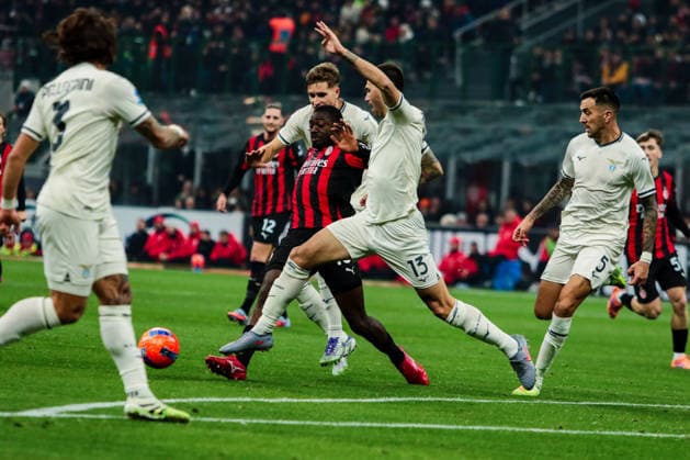 Youssouf Fofana of AC Milan during AC Milan vs SS Lazio, Italian soccer Serie A match in Milan, Italy, November 29 2025  Copyright: xRaffaelexConti IPAxSportx xipa-agency.netx xx IPA_68528984 IPA_Agency_IPA68528984