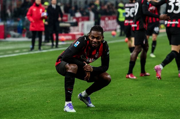 Rafael Leao of AC Milan during AC Milan vs SS Lazio, Italian soccer Serie A match in Milan, Italy, November 29 2025  Copyright: xRaffaelexConti IPAxSportx xipa-agency.netx xx IPA_68530259 IPA_Agency_IPA68530259