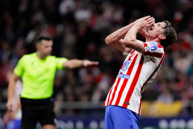 LA LIGA EA Sports - Atletico de Madrid vs Real Oviedo MADRID,SPAIN - 29 November:Conor Gallagher of Atletico de Madrid reacts to a missed opportunity during the La Liga 2025 26 match between Atletico de Madrid and Real Oviedo at Riyadh Air Metropolitano Stadium. (Photo by Guille Martinez f22photo) Madrid Riyadh Air Metropolitano Stadium Spain Copyright: xGuillermoxMartinezx