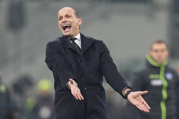 AC Milan™s head coach Massimiliano Allegri during the Serie A soccer match between Milan and Lazio at the San Siro Stadium in Milan , north Italy - Saturday , November 29 , 2025. - Soccer .  Copyright: xSpada LaPressex