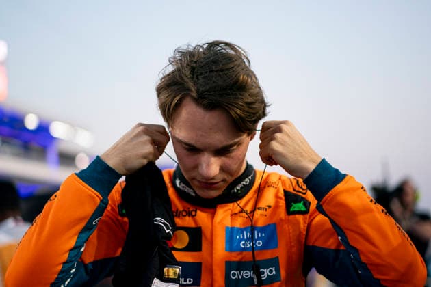 November 29, 2025, Lusail, Qatar: Australian driver OSCAR PIASTRI (McLaren F1 Team) is seen on the starting grid before the Sprint ahead of the F1 Grand Prix of Qatar at Lusail International Circuit in Lusail, Qatar. Lusail Qatar - ZUMAg147 20251129_fap_g147_004 Copyright: xJamesxGasperottix