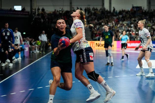 Women s Handball World Championship 2025 Kazakhstan Norway Trier, Germany 20251129 Norway s Anniken Wollik during the group stage match in the Women s Handball World Championship between Kazakhstan and Norway in the SWT Arena Photo Beate Oma Dahle NTB Trier Germany EDITORIAL USE ONLY RESTRICTED USE FOR BETTING COMPANIES  Copyright: xBeatexOmaxDahlex xNTBx