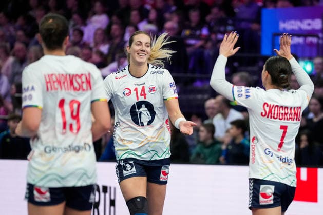 Women s Handball World Championship 2025 Kazakhstan Norway Trier, Germany 20251129 Norway s Kristine Breistol during the group stage match in the Women s Handball World Championship between Kazakhstan and Norway in the SWT Arena Photo Beate Oma Dahle NTB Trier Germany EDITORIAL USE ONLY RESTRICTED USE FOR BETTING COMPANIES  Copyright: xBeatexOmaxDahlex xNTBx