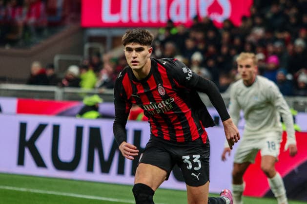CALCIO - Serie A - AC Milan vs SS Lazio Davide Bartesaghi of AC Milan during AC Milan vs SS Lazio, Italian soccer Serie A match in Milan, Italy, November 29 2025 Milan Italy  Copyright: xIPAxSport ABACAx