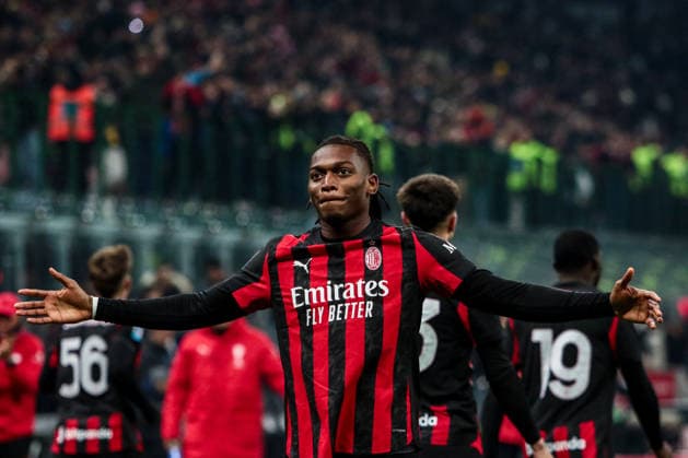 CALCIO - Serie A - AC Milan vs SS Lazio Rafael Leao of AC Milan during AC Milan vs SS Lazio, Italian soccer Serie A match in Milan, Italy, November 29 2025 Milan Italy  Copyright: xIPAxSport ABACAx