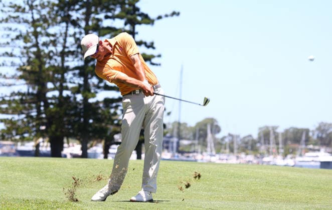 GOLF AUSTRALIAN PGA, Golf Herren Australia s Adam Scott during the Final Round of the Australian PGA Championship at Royal Queensland Golf Club in Brisbane, Sunday, November 30, 2025. ( NO ARCHIVING, EDITORIAL USE ONLY BRISBANE QUEENSLAND AUSTRALIA  Copyright: xx 20251130146814587075