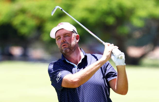 GOLF AUSTRALIAN PGA, Golf Herren Australia s Marc Leishman during the Final Round of the Australian PGA Championship at Royal Queensland Golf Club in Brisbane, Sunday, November 30, 2025. ( NO ARCHIVING, EDITORIAL USE ONLY BRISBANE QUEENSLAND AUSTRALIA  Copyright: xx 20251130121310188426