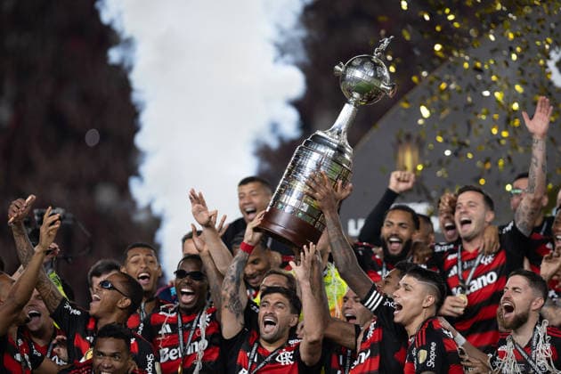 Football, Copa Libertadores, Final, Palmeiras Sao Paulo - Flamengo Rio de Janeiro