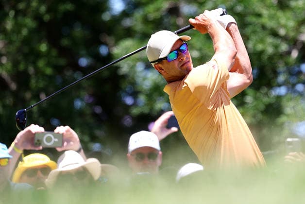 GOLF AUSTRALIAN PGA, Golf Herren Australia s Adam Scott during the Final Round of the Australian PGA Championship at Royal Queensland Golf Club in Brisbane, Sunday, November 30, 2025. ( NO ARCHIVING, EDITORIAL USE ONLY BRISBANE QUEENSLAND AUSTRALIA  Copyright: xx 20251130146366332856