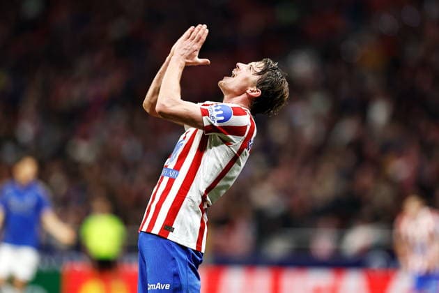 Conor Gallagher (Atletico), NOVEMBER 29, 2025 - Football Soccer : Gallagher regret after miss chance during Spanish LaLiga EA Sports match between Club Atletico de Madrid - Real Oviedo at the Estadio Riyahd Air Metropolitano in Madrid, Spain. Noxthirdxpartyxsales  aflo_311992914