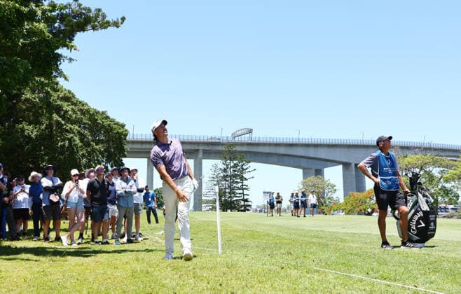 GOLF AUSTRALIAN PGA, Golf Herren Australia s Anthony Quayle during the Final Round of the Australian PGA Championship at Royal Queensland Golf Club in Brisbane, Sunday, November 30, 2025. ( NO ARCHIVING, EDITORIAL USE ONLY BRISBANE QUEENSLAND AUSTRALIA  Copyright: xx 20251130125310322510