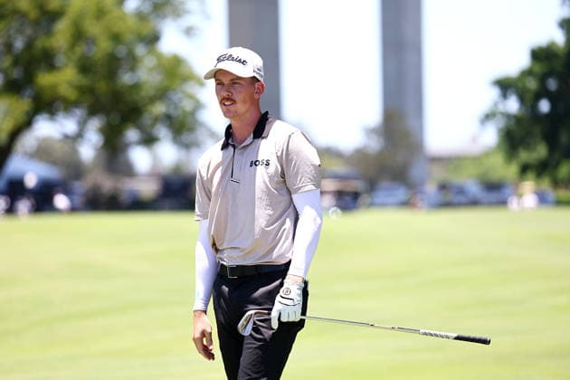 GOLF AUSTRALIAN PGA, Golf Herren New Zealand s Daniel Hillier during the Final Round of the Australian PGA Championship at Royal Queensland Golf Club in Brisbane, Sunday, November 30, 2025. ( NO ARCHIVING, EDITORIAL USE ONLY BRISBANE QUEENSLAND AUSTRALIA  Copyright: xx 20251130175738907143