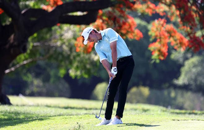 GOLF AUSTRALIAN PGA, Golf Herren Spain s David Puig during the Final Round of the Australian PGA Championship at Royal Queensland Golf Club in Brisbane, Sunday, November 30, 2025. ( NO ARCHIVING, EDITORIAL USE ONLY BRISBANE QUEENSLAND AUSTRALIA  Copyright: xx 20251130167714125583