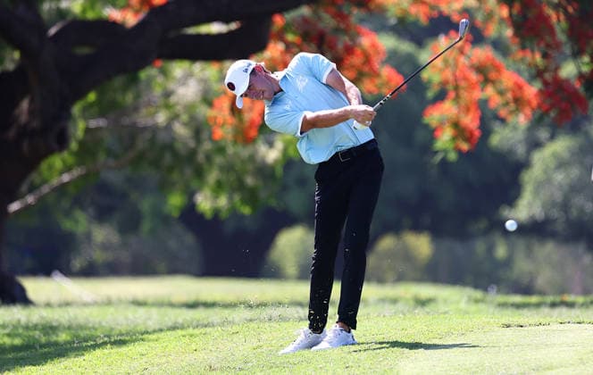 GOLF AUSTRALIAN PGA, Golf Herren Spain s David Puig during the Final Round of the Australian PGA Championship at Royal Queensland Golf Club in Brisbane, Sunday, November 30, 2025. ( NO ARCHIVING, EDITORIAL USE ONLY BRISBANE QUEENSLAND AUSTRALIA  Copyright: xx 20251130189911514717
