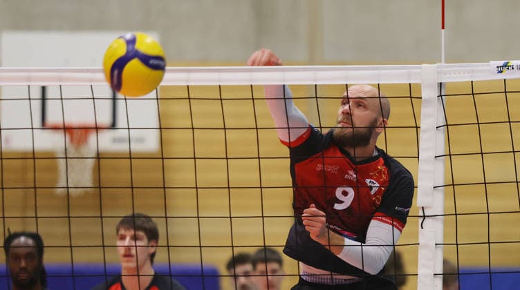 Ludwigsburg , Volleyball Bundesliga , Barock Volleys MTV Ludwigsburg vs Energiequelle Netzhoppers KW Königs Wusterhausen , Pascal Winter Ludwigsburg