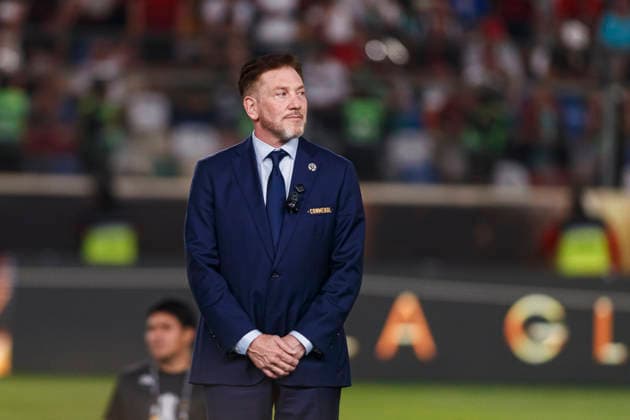 Palmeiras v Flamengo - Copa CONMEBOL Libertadores 2025 Final Lima, Peru - November 29: President of CONMEBOL Alejandro Dominguez during the Copa CONMEBOL Libertadores 2025 Final match between Palmeiras and Flamengo at Estadio Monumental U de Lima. Copyright: xLatinxSportxImagesx