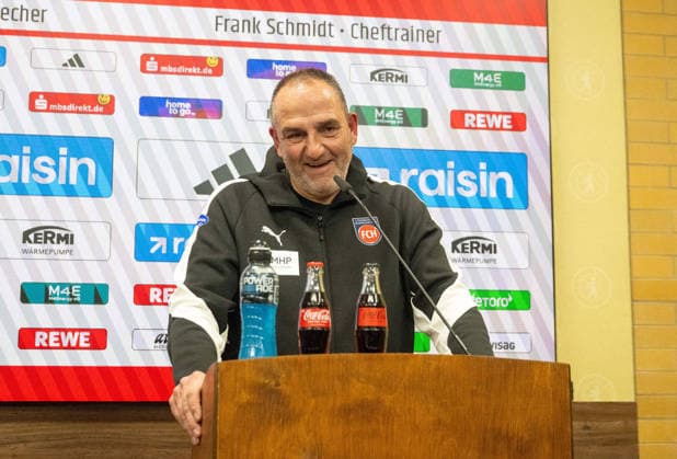 Soccer, Men, Season 2025 2026, 1 Bundesliga 12 Matchday , 1 FC Union Berlin 1 FC Heidenheim 1 2 , Coach Frank Schmidt 1 FC Heidenheim , 29 11 2025, Copyright: xMatthiasxKochx