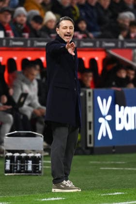 Coach Niko Kovac Borussia Dortmund 29 11 2025, Football 1 Bundesliga, Season 2025 2026, Matchday 12, Bayer 04 Leverkusen Borussia Dortmund 1 2 DFL regulations prohibit any use of photographs as image sequences and or quasi video Leverkusen BayArena Nordrhein Westfalen Germany Team2