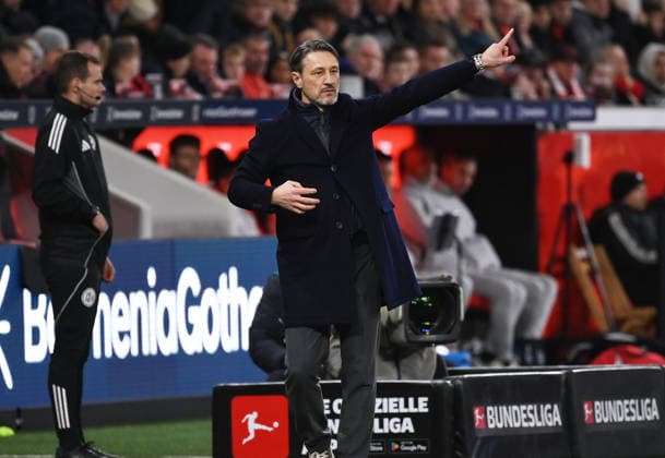 Coach Niko Kovac Borussia Dortmund 29 11 2025, Football 1 Bundesliga, Season 2025 2026, Matchday 12, Bayer 04 Leverkusen Borussia Dortmund 1 2 DFL regulations prohibit any use of photographs as image sequences and or quasi video Leverkusen BayArena Nordrhein Westfalen Germany Team2