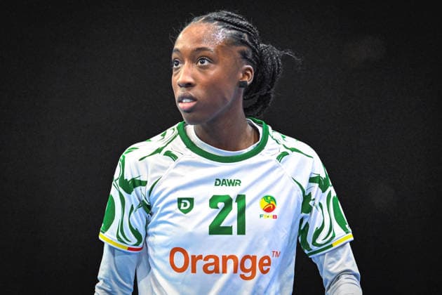 Netherlands, Handball, Womens World Championship 2025, Switzerland vs Senegal, 29 11 2025, Maaspoort Sports Events, s Hertogenbosch, Netherlands, Mathita Diawara Senegal, 21 Copyright: xMarkusxVerwimpx