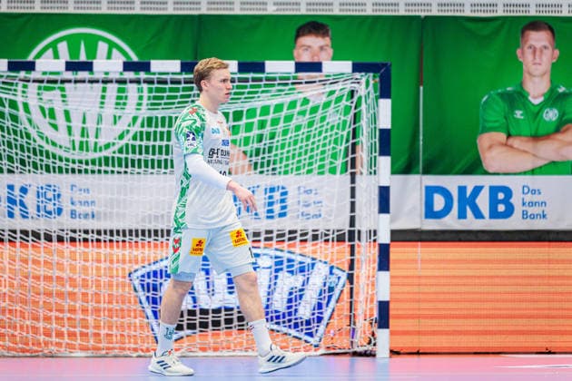 Gisli Thorgeir Kristjansson SC Magdeburg, 10 GER, GWD Minden vs SC Magdeburg, Handball, 1 Bundesliga, Matchday 14, Season 2025 2026, 29 11 2025 GER, GWD Minden vs SC Magdeburg, Handball, 1 Bundesliga, Matchday 14, Season 2025 2026, 29 11 2025 Luebbecke Copyright: xEibner-Pressefoto JanxRollingerx EP_JSK