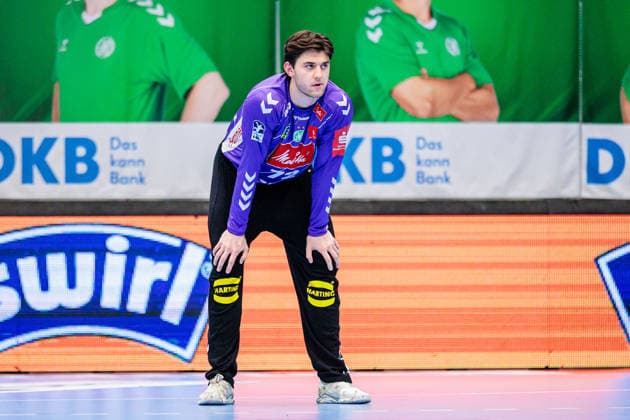 Keno Danzenbaecher GWD Minden, 72 GER, GWD Minden vs SC Magdeburg, Handball, 1 Bundesliga, Matchday 14, Season 2025 2026, 29 11 2025 GER, GWD Minden vs SC Magdeburg, Handball, 1 Bundesliga, Matchday 14, Season 2025 2026, 29 11 2025 Luebbecke Copyright: xEibner-Pressefoto JanxRollingerx EP_JSK