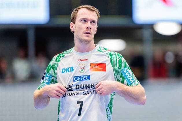 Felix Claar SC Magdeburg, 07 GER, GWD Minden vs SC Magdeburg, Handball, 1 Bundesliga, Matchday 14, Season 2025 2026, 29 11 2025 GER, GWD Minden vs SC Magdeburg, Handball, 1 Bundesliga, Matchday 14, Season 2025 2026, 29 11 2025 Luebbecke Copyright: xEibner-Pressefoto JanxRollingerx EP_JSK
