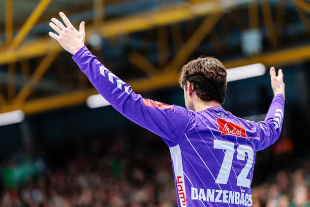 Keno Danzenbaecher GWD Minden, 72 GER, GWD Minden vs SC Magdeburg, Handball, 1 Bundesliga, Matchday 14, Season 2025 2026, 29 11 2025 GER, GWD Minden vs SC Magdeburg, Handball, 1 Bundesliga, Matchday 14, Season 2025 2026, 29 11 2025 Luebbecke Copyright: xEibner-Pressefoto JanxRollingerx EP_JSK