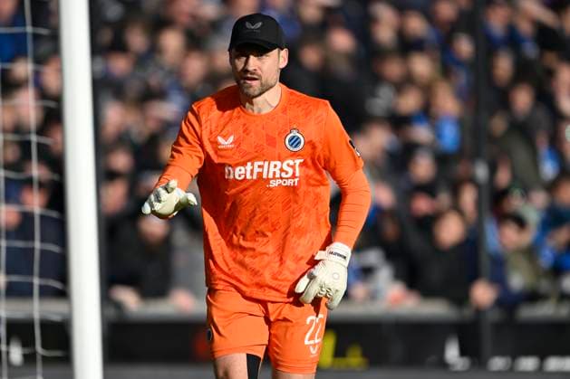Club Brugge v Royal Antwerp FC - Jupiler Pro League BRUGGE, BELGIUM - NOVEMBER 30 : Mignolet Simon goalkeeper of Club Brugge pictured during the Jupiler Pro League match between Club Brugge and Royal Antwerp FC on November 30, 2025 in Brugge, Belgium, 30 11 2025 Brugge Belgium  Copyright: xNicoxVereeckenx
