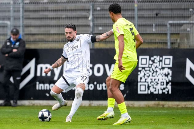 Football, RL Südwest, SV Sandhausen - Stuttgarter Kickers