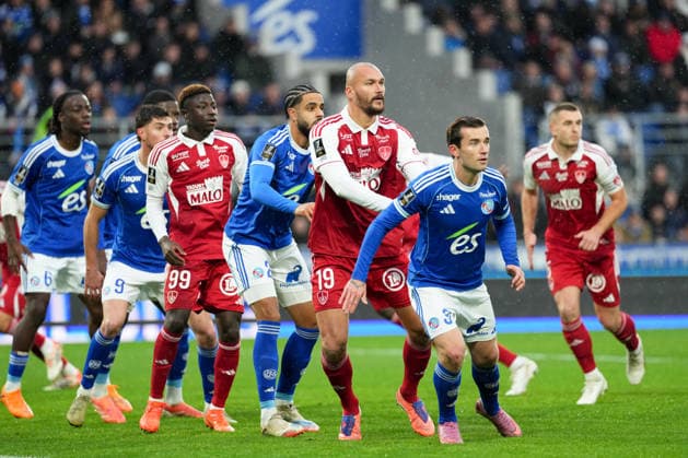 Football, France, Racing Strasbourg - Stade Brest