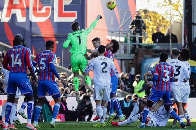 Goalkeeper Dean Henderson (1 Crystal Palace) in action during the Premier League game between Crystal Palace and Manchester United, ManU at Selhurst Park in London, England. Copyright: xLiamxAsman SPPx Sportspressphoto_SPR67813