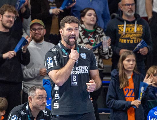 Handball, Men, Season 2025 2026, DAIKIN Handball Bundesliga 14 Matchday , Füchse Berlin TBV Lemgo, Coach Florian Kehrmann Lemgo , 30 11 2025, Copyright: xSebastianxRäppold MatthiasxKochx