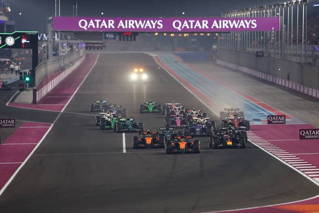 Formula 1, Qatar GP in Losail - The Race