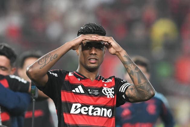 Palmeiras x Flamengo Final Libertadores LIMA, LI - 29.11.2025: PALMEIRAS X FLAMENGO FINAL LIBERTADORES - Bruno Henrique during Palmeiras x Flamengo match valid for the Final of the CONMEBOL Libertadores 2025, held at the Monumental stadium, located in the city of Lima, Peru, this Saturday (29). (Photo: Nayra Halm Fotoarena) x2850546x  NayraxHalm
