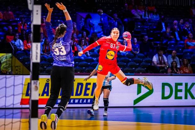 ROTTERDAM , 30-11-2025 , Rotterdam Ahoy , Womens World Championship, WM, Weltmeisterschaft Handball 2025 , match between Austria and Argentina , picture shows Austria player Philomena Egger Austria - Argentina (women)  x32275616x Copyright: